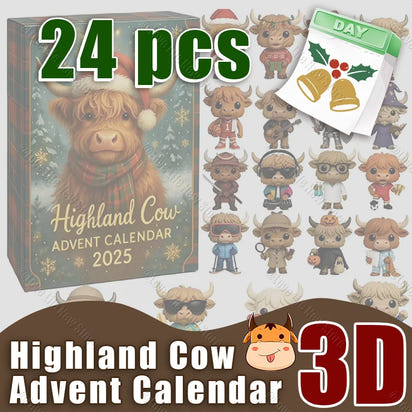 Highland Cow Advent Calendar