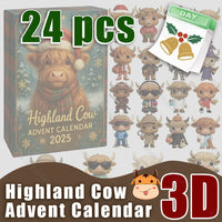 Highland Cow Advent Calendar
